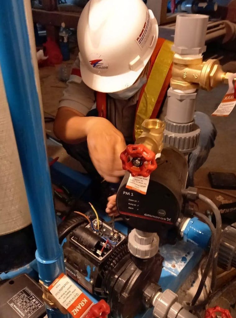 Azzam Tirta Teknik - Setting Alat